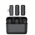 2-in-1 Professional Wireless Microphone with Charging Case