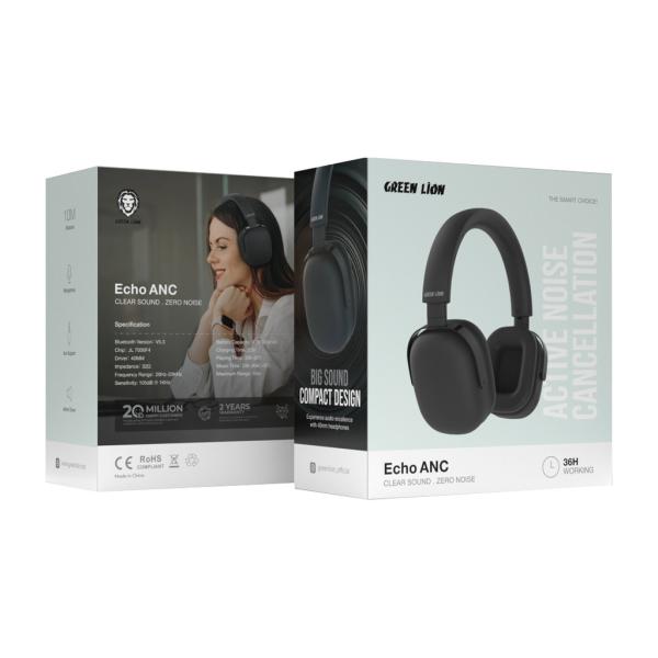 Green Lion Echo ANC Wireless Headphone