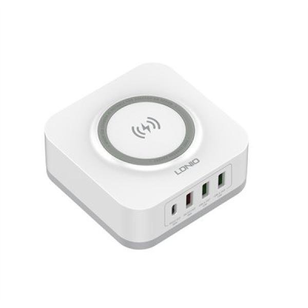 LDNIO DESKTOP WIRELESS CHARGER 32W USB X4 OUTPUT - AW004