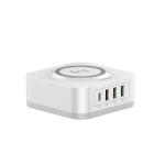 LDNIO DESKTOP WIRELESS CHARGER 32W USB X4 OUTPUT - AW004