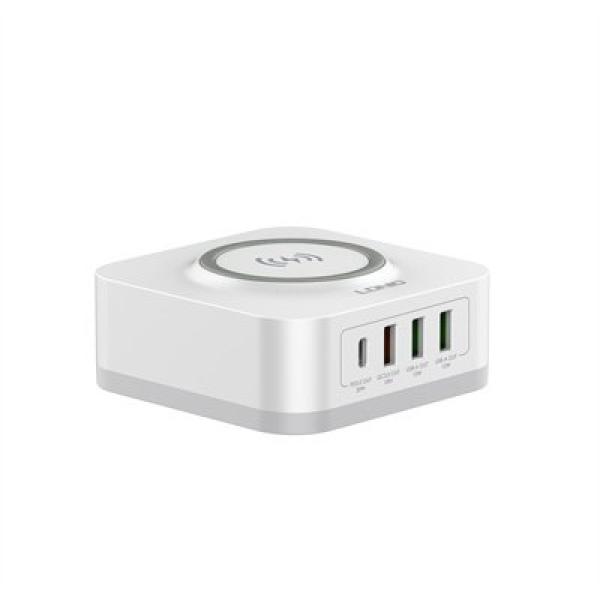LDNIO DESKTOP WIRELESS CHARGER 32W USB X4 OUTPUT - AW004