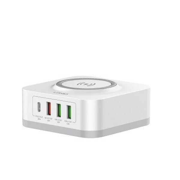 LDNIO DESKTOP WIRELESS CHARGER 32W USB X4 OUTPUT - AW004