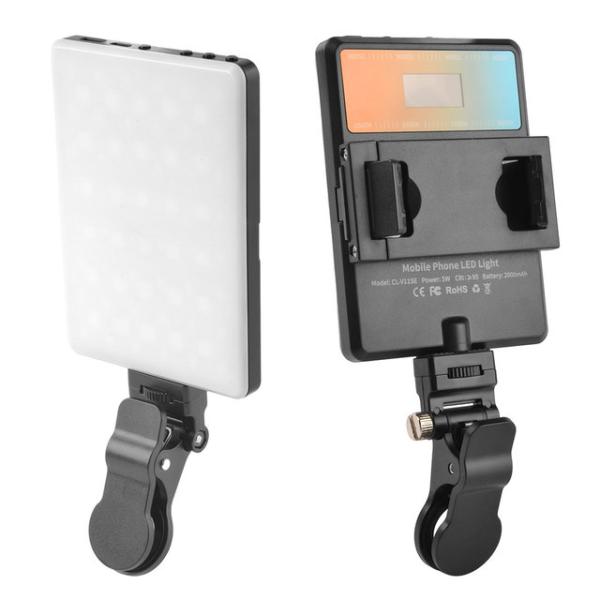 Mobile Phone Led Light - BLACK