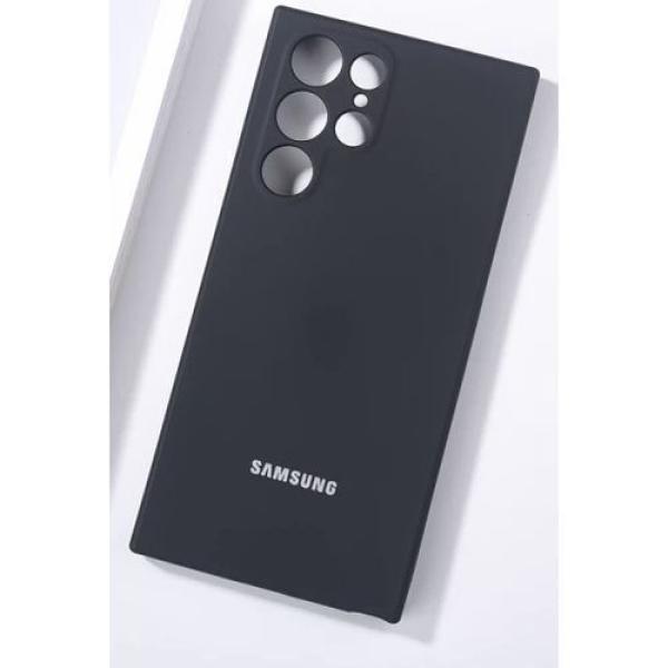 Silicone Case For Samsung   - Black