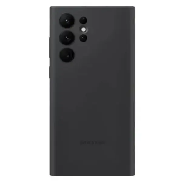 Silicone Case For Samsung   - Black
